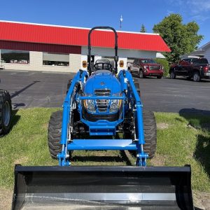 LS Tractor Blue front