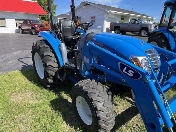 Blue LS Tractor