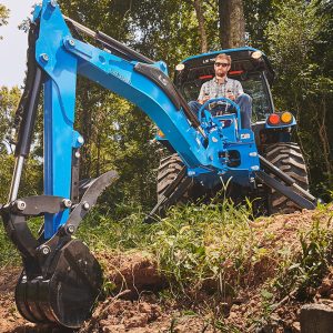 ls tractor backhoe