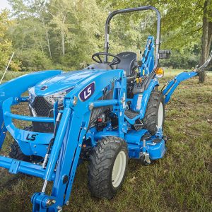 ls tractor mid mount mower