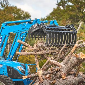 ls tractor rake grapple