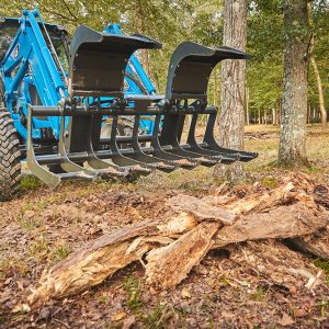 ls tractor root grapple